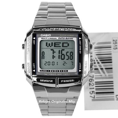 Imagen de RELOJ CASIO RETRO VINTAGE DB-360-1A ACERO