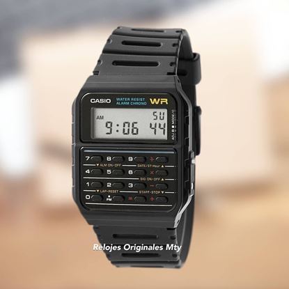 Imagen de RELOJ CASIO RETRO VINTAGE CA53W-1 NEGRO