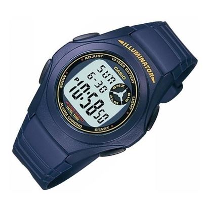 Imagen de RELOJ CASIO F200W-2B AZUL