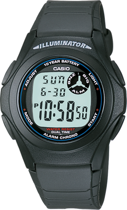 Imagen de RELOJ CASIO F200W-1A NEGRO (F200W-1ADF)