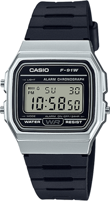 Imagen de RELOJ CASIO CORE DIGITAL F-91WM-1B