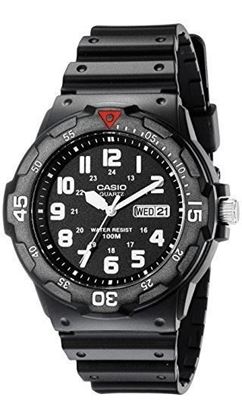 Imagen de RELOJ CASIO MRW200H-1B NEGRO CON NUMEROS