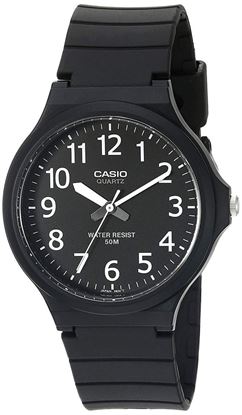 Imagen de RELOJ CASIO MW240-1B CARA NEGRA # BLANCOS