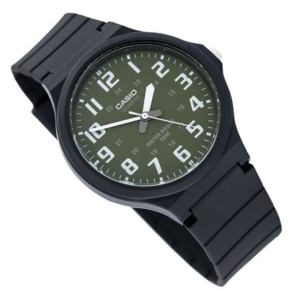 Imagen de RELOJ CASIO MW-240-3B, CARA VERDE