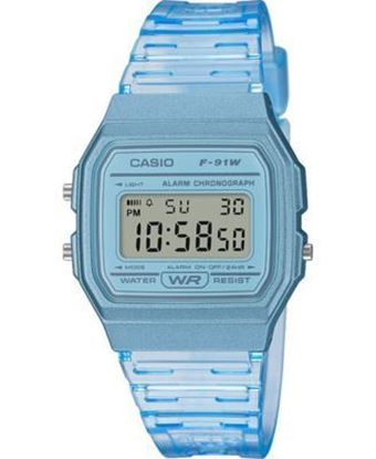 Imagen de RELOJ CASIO F91WS-2 AZUL