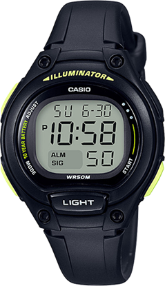 Imagen de RELOJ CASIO LW203-1B NEGRO-FOSFO